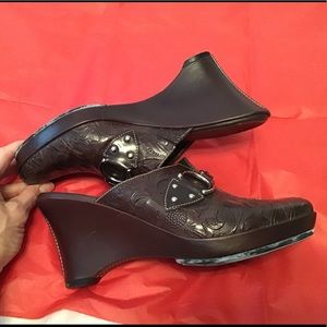 cole haan black mules